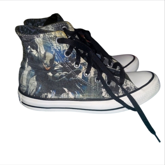 Converse Chuck Taylor All Star Hi DC Comics Batman Women Size 7 Men Size 5 - Picture 1 of 8